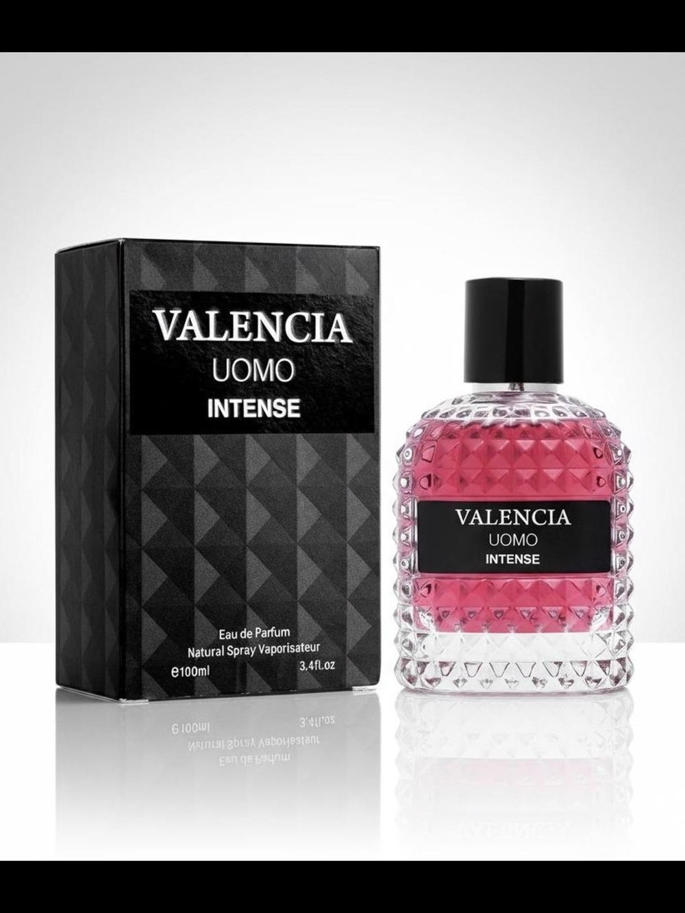 Valencia Uomo Intense Men's Fragrance - Pink Eau de Parfum